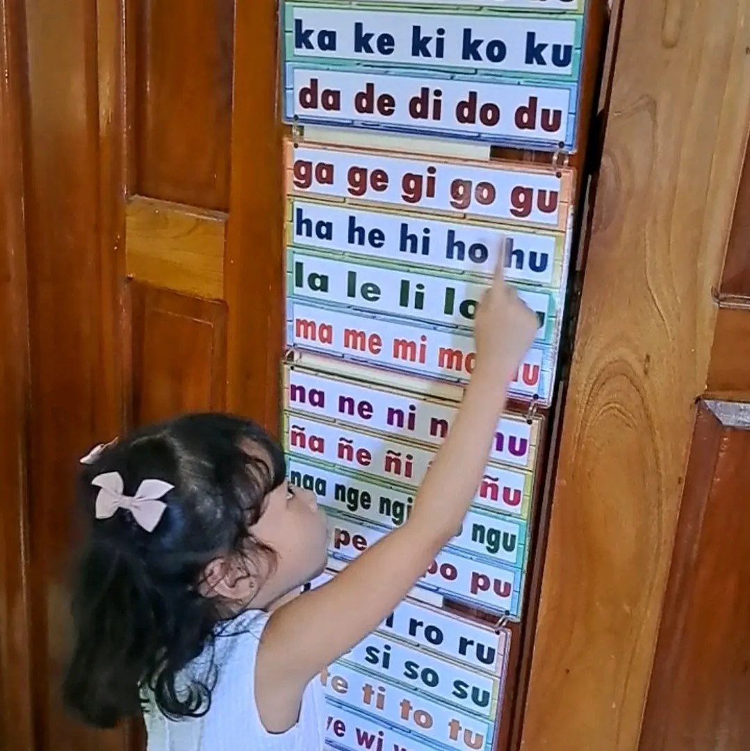 ABAKADA laminated chart hanging style Reading for Beginners