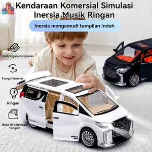 Diecast Mobil Alphard Premium Remote Infrared Model Skala Mainan Anak Koleksi Hadiah Kado Berkualitas