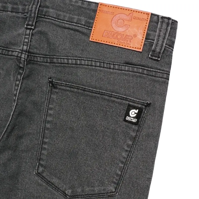 Chemistry - Celana Jeans Pria || Pants Slimfit Streatch Skinny || Grey Denim 4