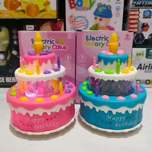 Mainan Anak Kue Ultah Lampu Musik Toys