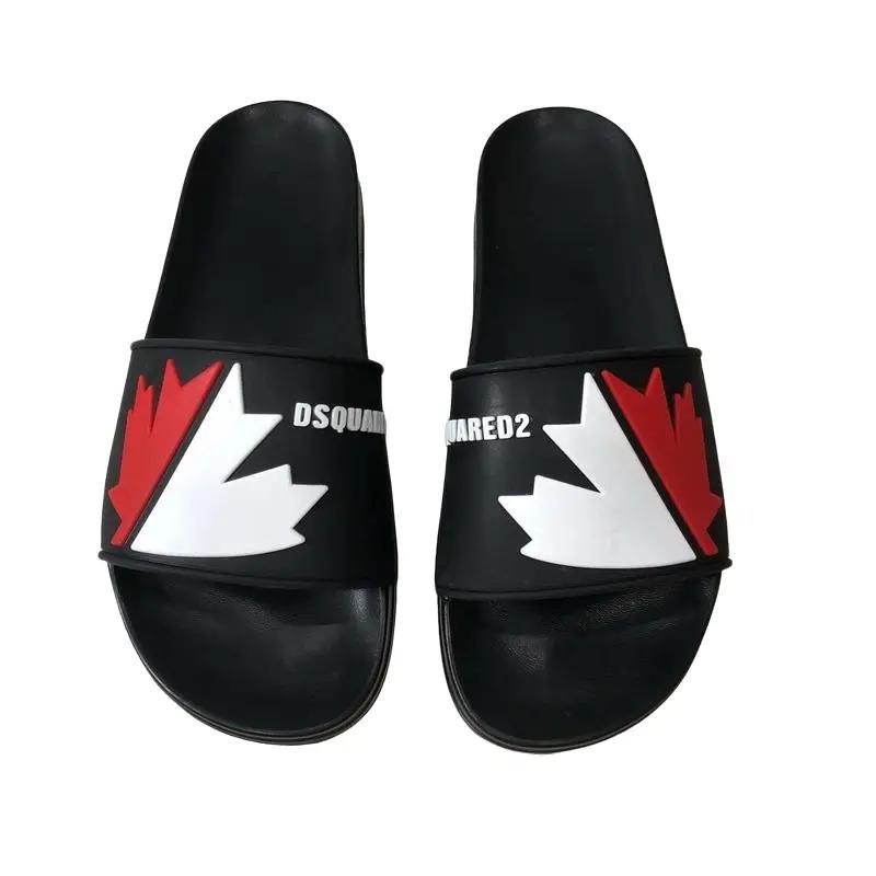 Dép lê LÁ ĐỎ nam nữ size 35-42 dép mềm nhẹ êm hợp thời trang DéP Đế Bằng Nhung Slipper 0