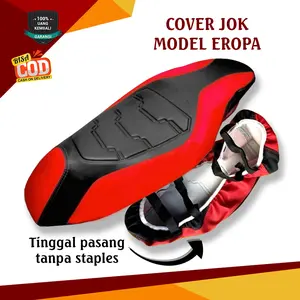 Cover jok motor instan/kulit jok/tutup jok Model eropa Untuk semua type motor Matyc NMAX,PCX,AEROX,VARIO,Scoopy Motorcycle