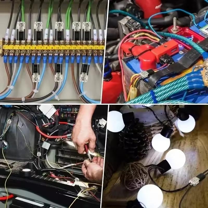 10/20/30Pcs Konektor Listrik Tahan Air 2 Pin Way Plug Kabel Mobil Konektor Listrik Otomotif Strip Terminal Koneksi