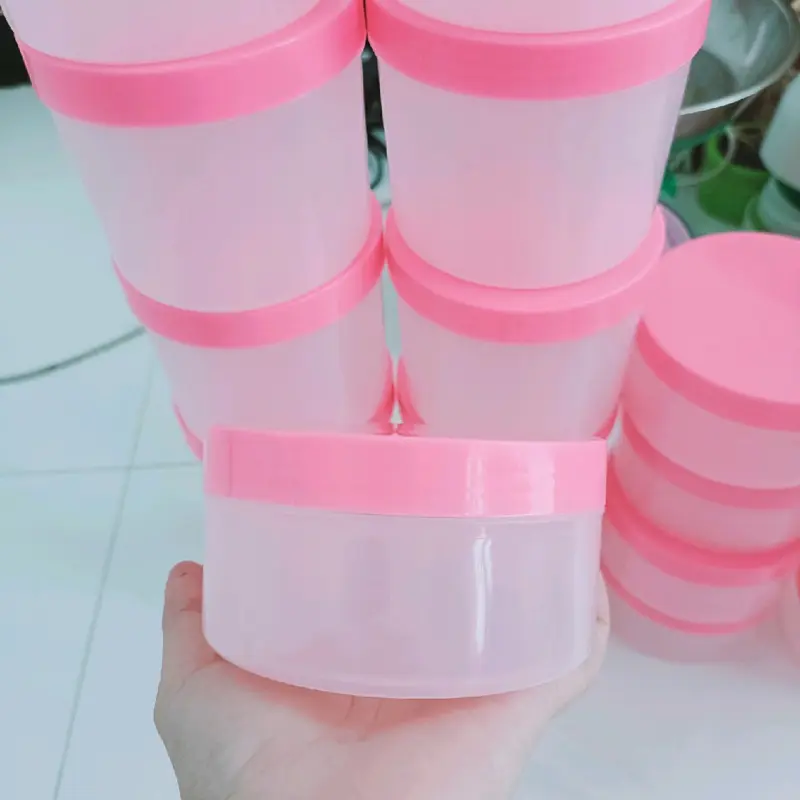 (Combo 5)Hủ đựng kem body 250gr (không độn đáy) 8
