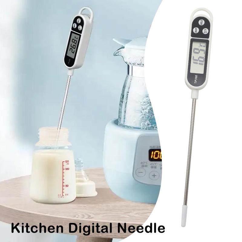 Product Introduction of Kitchen Digital Food Thermometer Meat Cake Milk BBQ Cooking Household Thermometer Probe Gauge Electronic Oven Tool 44
