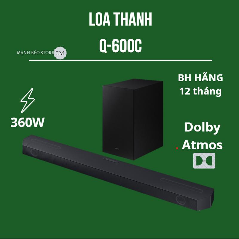 Loa thanh Soundbar SS HW-Q600C/XV 360W - Dolby Atmos