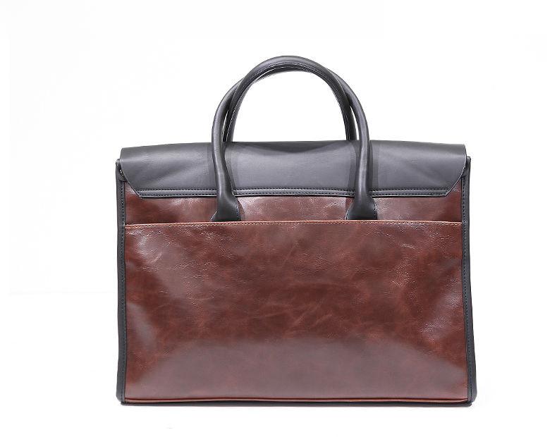 Product Introduction of Fashion Trendy Men's Shoulder Bag Trendy Men's Briefcase Briefcase Ol Men's Handbag New Crossbody Bag 19
