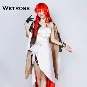 【Wetrose】Ready Stock Honkai Star Rail Himeko Costume Cosplay Dress Set Kostum Wanita