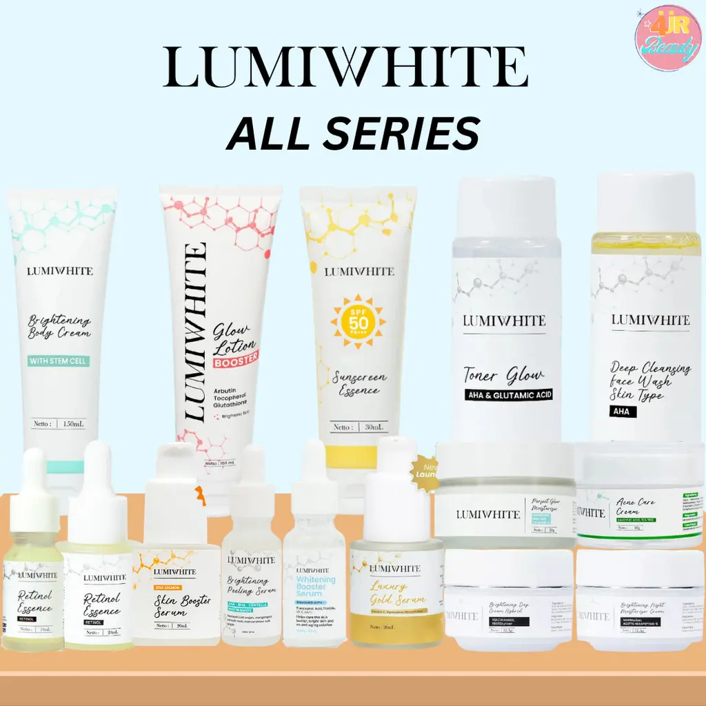 LumiWhite ~ Skincare All Item / Series | Serum Moisturizer Cream Sunscreen Body Cream Body Lotion Acne Jerawat Toner Face Facial Wash Sabun Muka Wajah Facial HS4U facial wash gentle