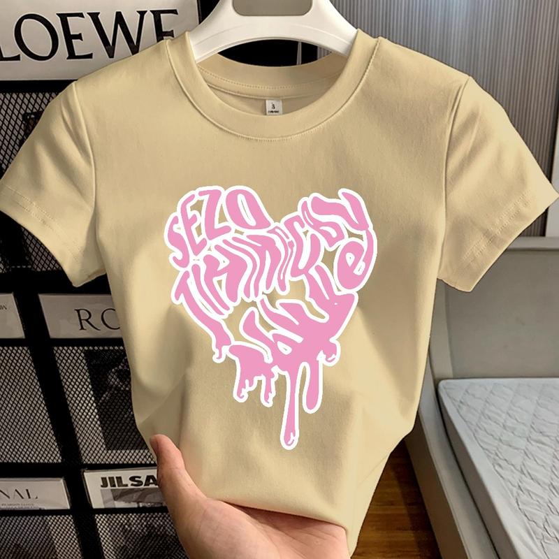 BAJU KAOS CROP TOP / BAJU CROP TOP / T SHIRT CROP TOP / ATASAN CROP TOP / BAJU CROP / CROP TOP KOREA Wanita Slim 3