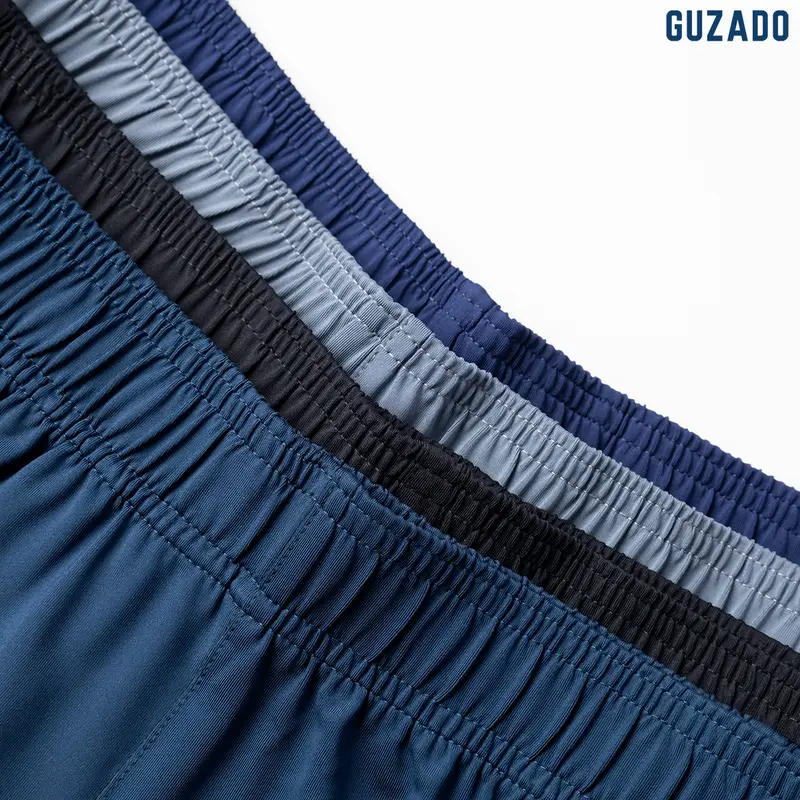 Quần Short Sport GUZADO Chất Liệu Thun Lạnh Co Giãn Tốt Thích Hợp Tập Thể Dục Ngoài Trời GSR02 4