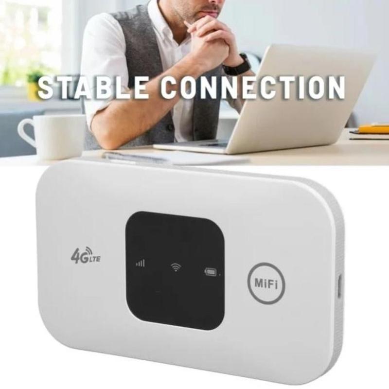 Russik Di động 2100mAh Bộ định tuyến 4G LTE Khe cắm thẻ SIM 150Mbps Wifi không…