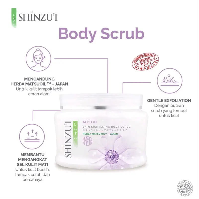 Body Scrub Shinzui 200gr (Besar) 3