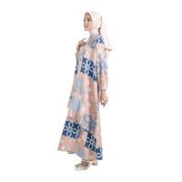 Gambar Dress Bhatara Batik Zahrani 5108 Maxmara Lux Motif Geometri Multiwarna Regular Fit - Wanita, Gamis, Tunik, Brown, Syari, Muslim, Panjang, Terusan - S-M dari Bhatara Batik Kota Bandung 5 Tokopedia
