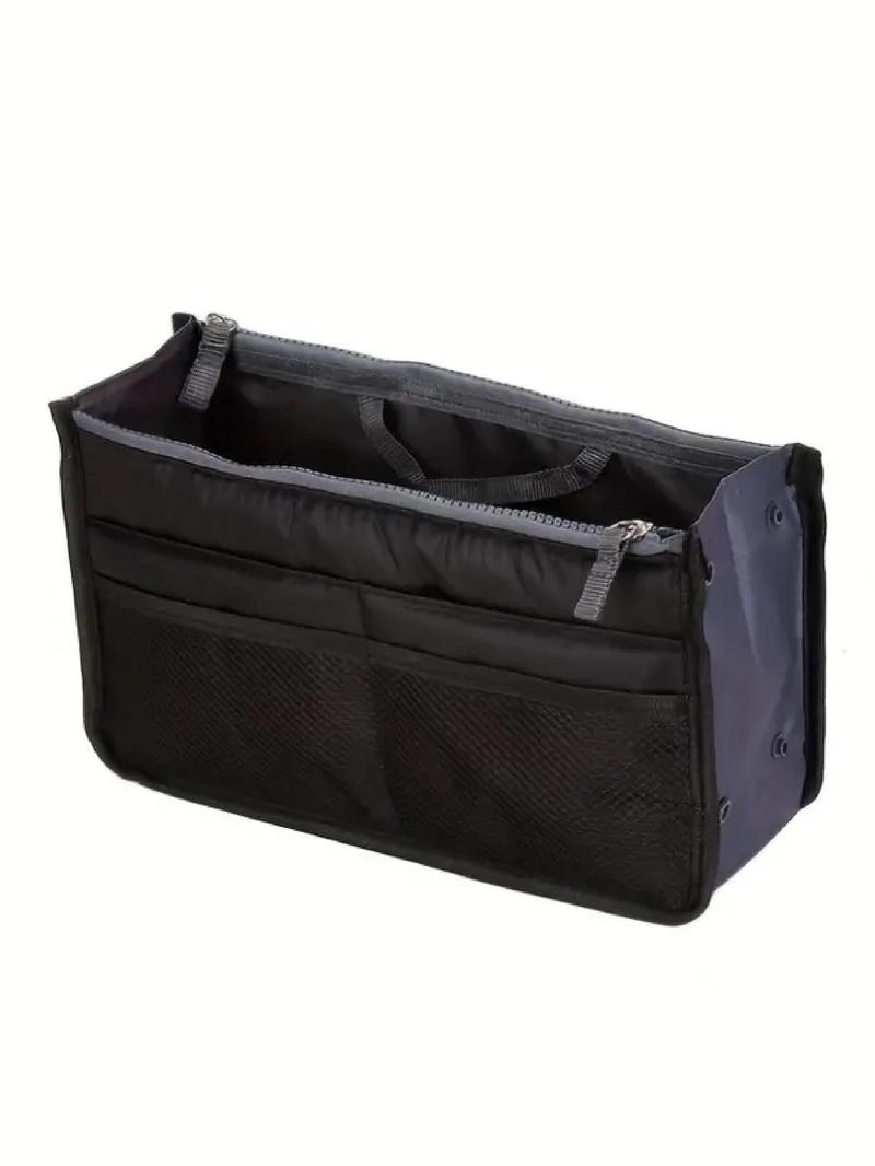 Product Introduction of Spring Basic Solid Color Multi-functional Handheld Storage Bag, Portable Bag Organizer for Travel, Casual Trendy Versatile High-quality Daily Commuting Bag 5