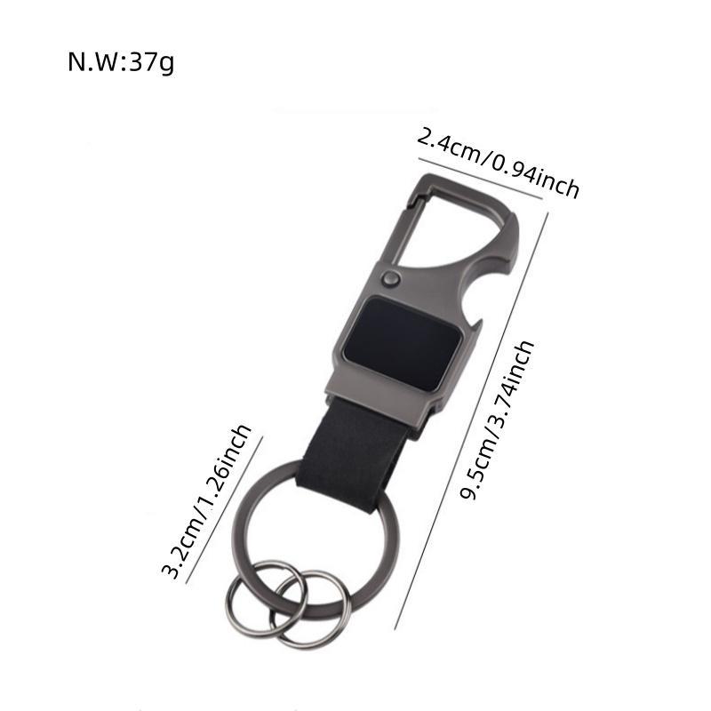 Multifunctional Heavy Duty Keychain Bottle Opener for Outdoor Car Home, Carabiner Car Key Chains for Men and Women, Creative Pendant for Holiday Gift,  Boyfriend Gift 1