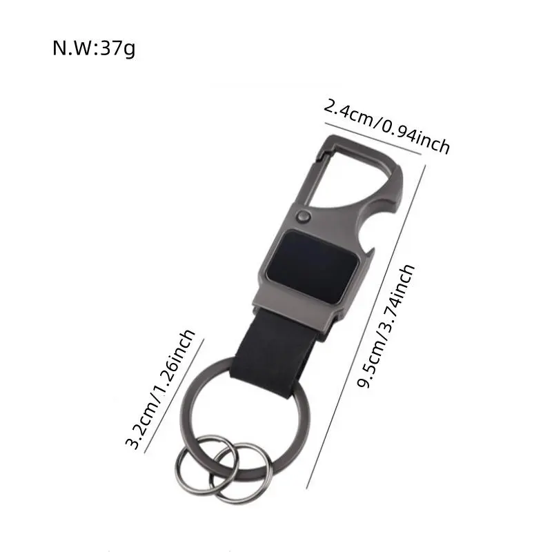 Multifunctional Heavy Duty Keychain Bottle Opener for Outdoor Car Home, Carabiner Car Key Chains for Men and Women, Creative Pendant for Holiday Gift,  Boyfriend Gift 1