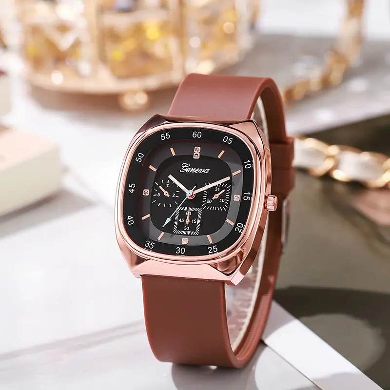 Female Watch Student Party Silicone High-Value Ladies Watch