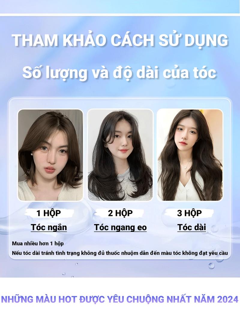 Product Introduction of Thuốc nhuộm tóc, thuốc nhuộm tóc màu Nâu Tây không cần tẩy tại nhà，Tùy chọn đa màu 10
