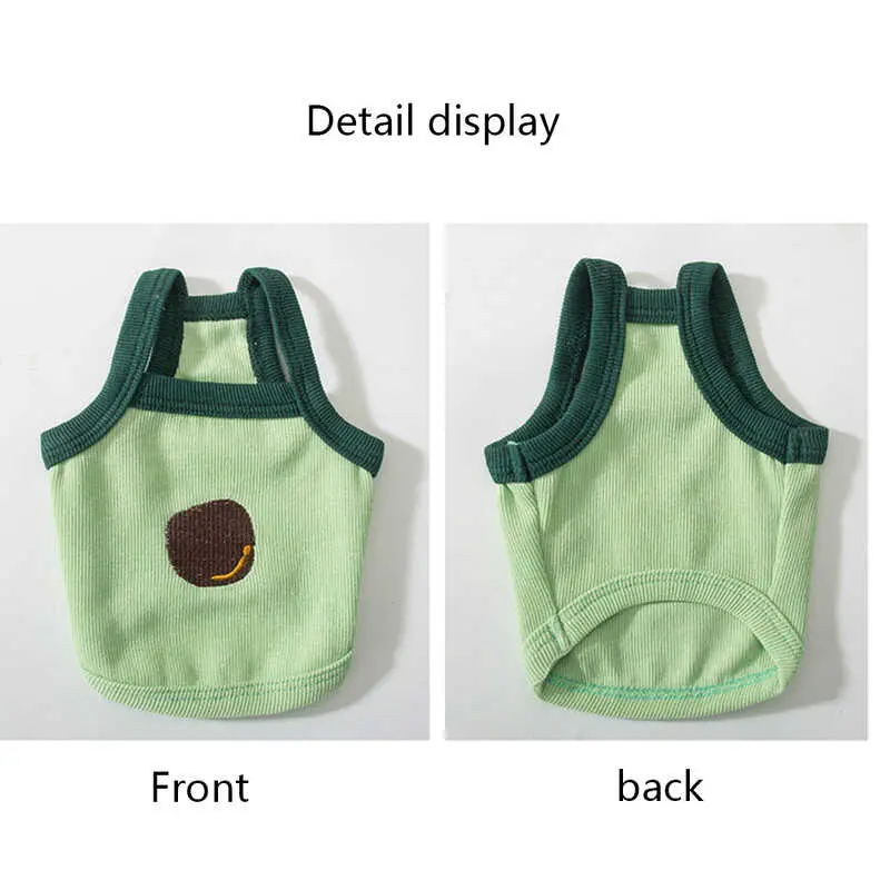 Áo Vest Cho Thú Cưng, Quần Áo Cotton Mùa Hè, Mỏng, Thích Hợp Cho Chó chó Con, Cho Quần Áo Cho Chó Nhỏ Và Trung Bình Trang Phục 4