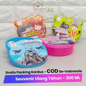 Lunch Box Gambar Baby Panda / Tempat Makan Souvenir Ulang Tahun