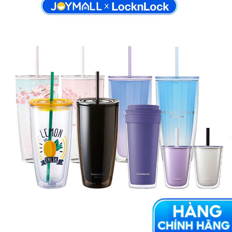 Ly Nhựa 2 Lớp LocknLock HAP519 580ml , HAP507, HAP522 750ml, HAP529 720ml - Hàng Chính Hãng - JoyMall