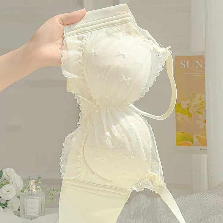Đồ Lót Nữ, Ngực Nhỏ Đẩy Lên Và Mở Rộng, Có Thể Điều Chỉnh, Không Dây, Thu Vào Ngực Thứ Cấp, Áo Ngực Chống Chảy Xệ