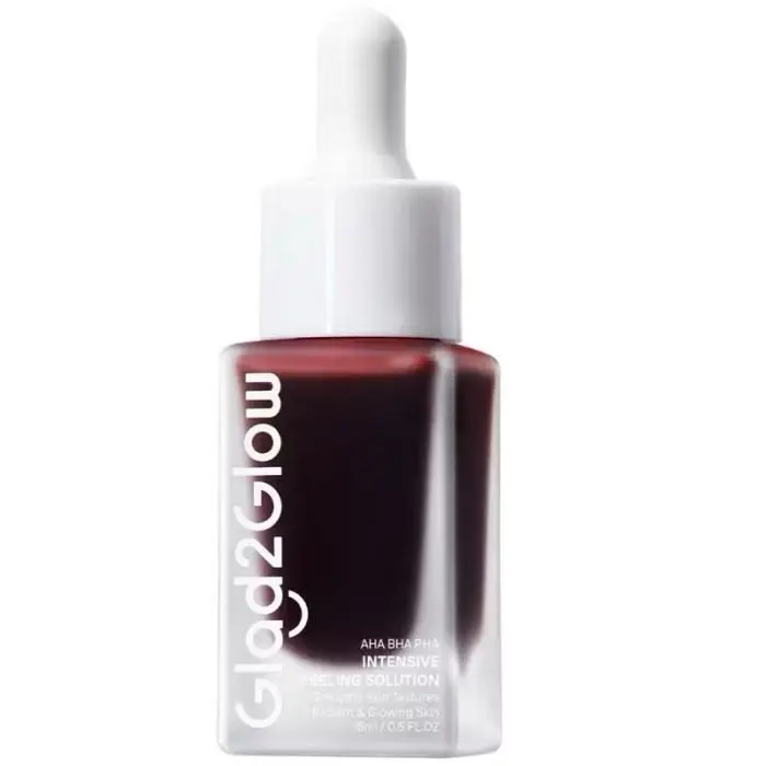 [100% ORI] Glad2Glow AHA BHA PHA Intensive Peeling Solution 15ml Serum G2G Exfoliasi Wajah merah Exfoliating Essence Peeling Serum Face Scrub serum glad2glow 1