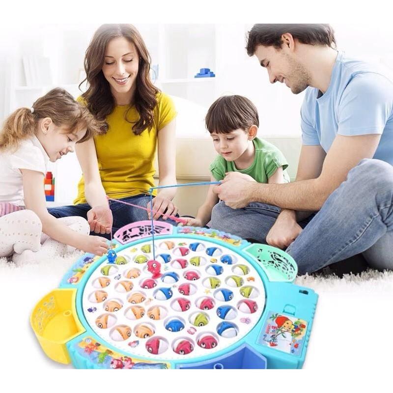 Product Introduction of Đồ Chơi Câu Cá Cho Bé, Size Lớn 45 Con Cá, Phát Nhạc Vui Nhộn Cho Bé. Kem 20