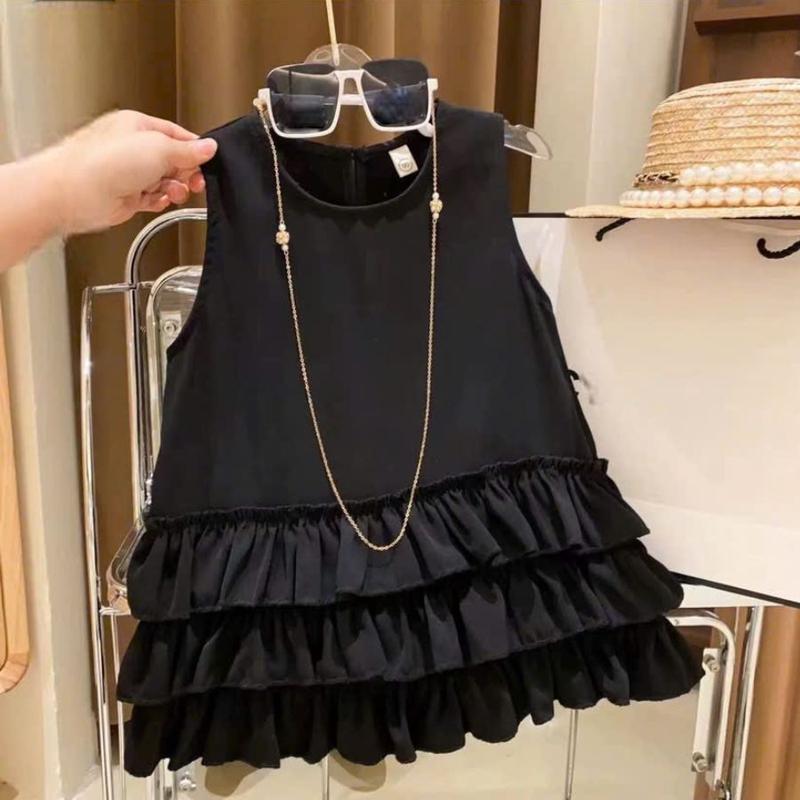 Váy bé gái sát nách [TE06]- Vibakids- Đầm bé gái sang chảnh đi chơi đi du lịch 2