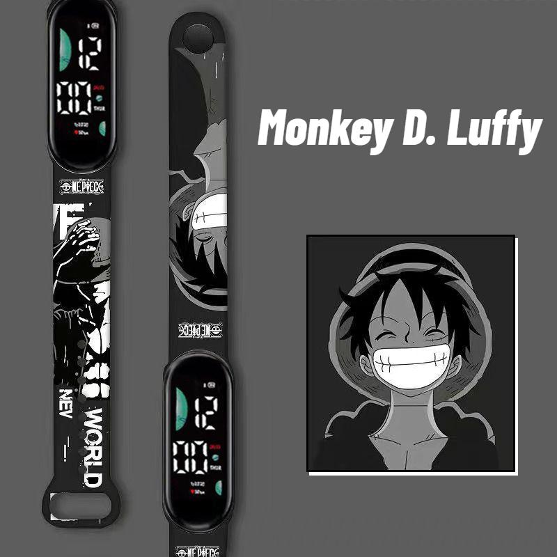 Product Introduction of Electronic Watch Men Anime Junior High School Children Students Sports LED Watch Fashion Trend Birthday 2