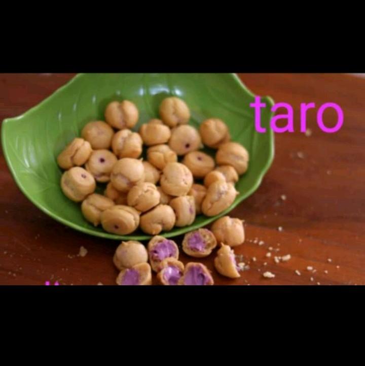sus taro _ soes kering isi taro 200gr - Shop | Tokopedia