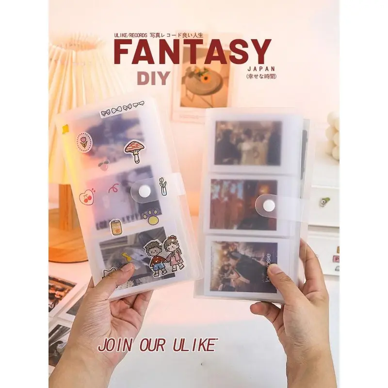 120/240  Slot album tempat photocard polaroid photo  card organizer album foto polaroid 2r 3