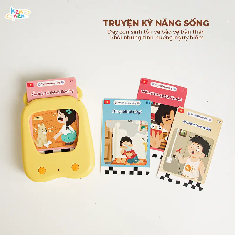KENNEN Máy đọc song ngữ 100 truyện thơ Anh Việt phiên bản Noel 5