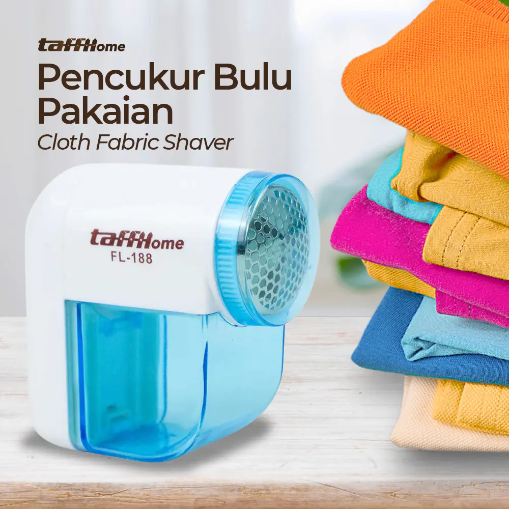 Pencukur Bulu Pakaian Elektrik Fabric Shaver TaffHOME - Random Warna