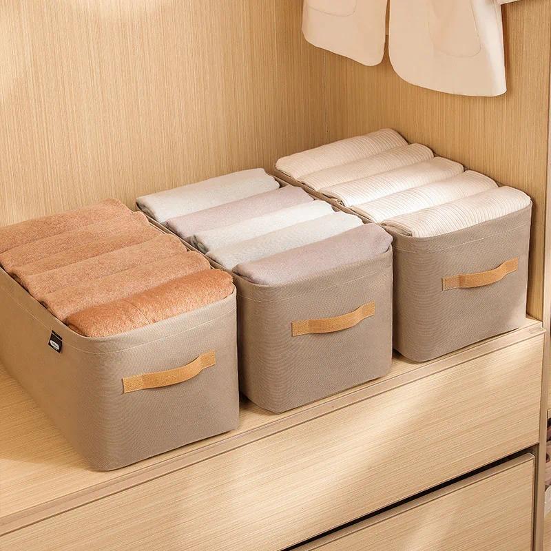Product Introduction of Tủ lưu trữ, cho quần và áo len, có ngăn kéo, hộp Sắp Xếp cho quần jean, quần áo tủ quần áo 4