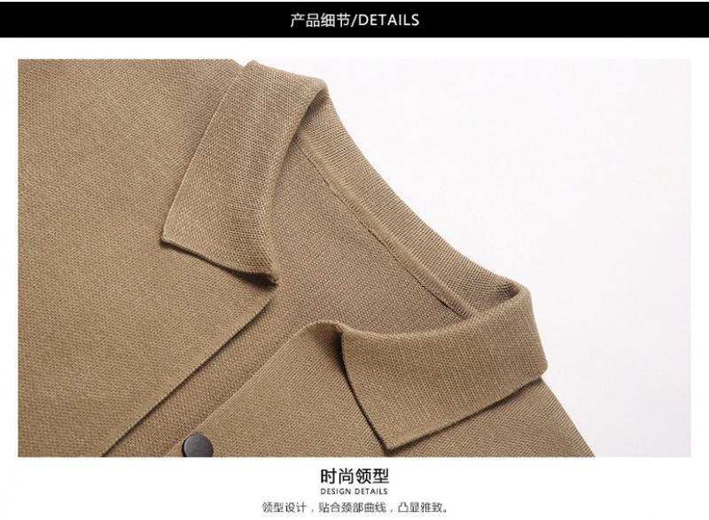 Product Introduction of Cozy High-Density Knit Cardigan for Men: 2024 Autumn Collection Knitwear Menswear Tops Lingerie Knife Longsleeve 3