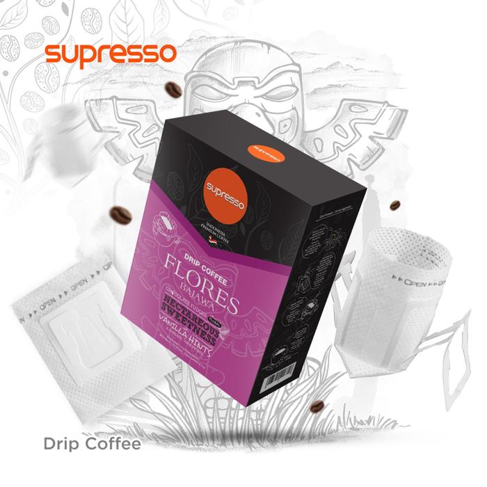 Gambar Supresso Flores Bajawa Drip Coffee dari INDRACO Store Kab. Gresik Tokopedia