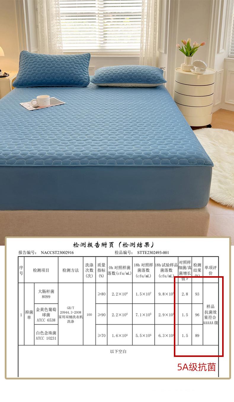 Product Introduction of 100%  Waterproof Bedsheet Mattress Protector& Pillow Protector Breathable Mattress Cover / Fitted Bedsheet / Anti Bacterial / Machine Washable 7