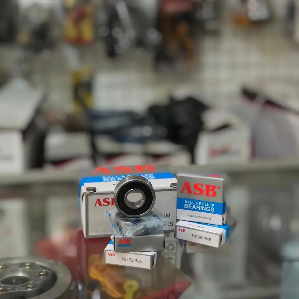 Bearing 6301 & 6202 2RS 15mm ASB