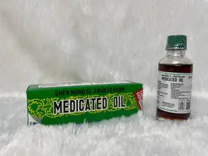 Medicated Oil Shen Nong Si Four Season Hijau Meredakan Pegal-Pegal dan Nyeri Otot