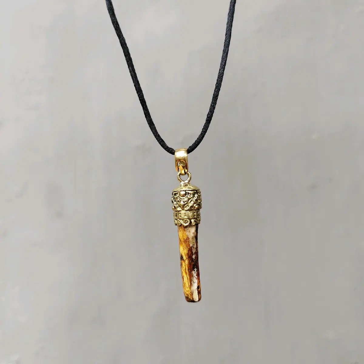 Kalung Brahma Alpaka Harian Sukses Hitam