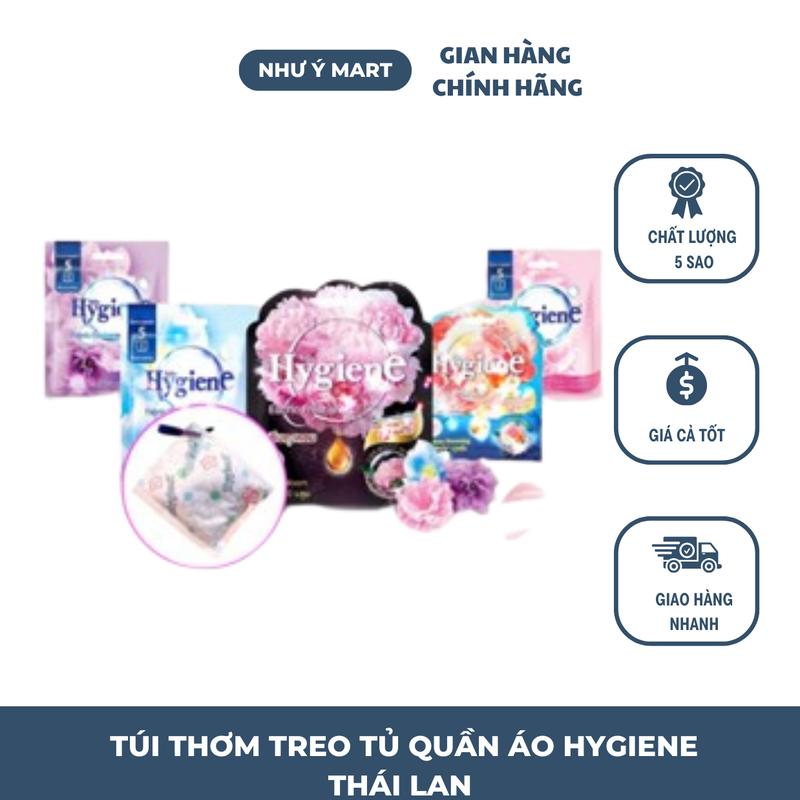 Combo 3 túi thơm để quần áo Hygiene thái lan 8g/túi- Như ý mart 1