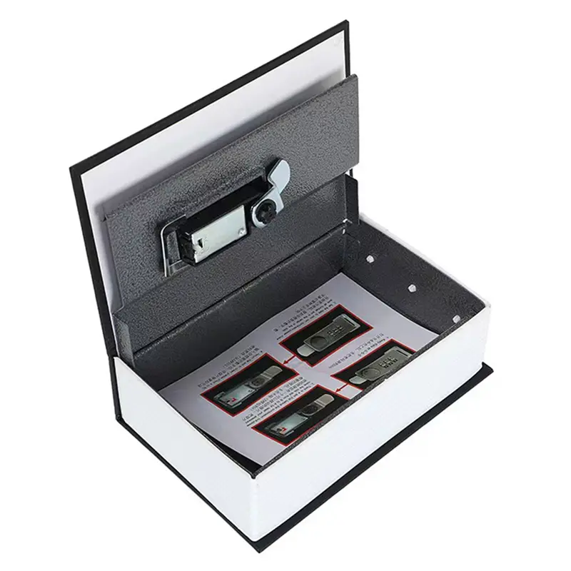 Hộp an toàn mini, từ điển, sách tiền, bí mật ẩn, chức năng Con Lăn Khóa, ngân hàng tiền xu 5