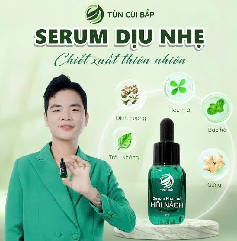Serum Khử Mùi 10ml Tủn Cùi Bắp Giúp Ngăn Ngừa Mùi Cơ Thể Cho Cả Nam Và Nữ