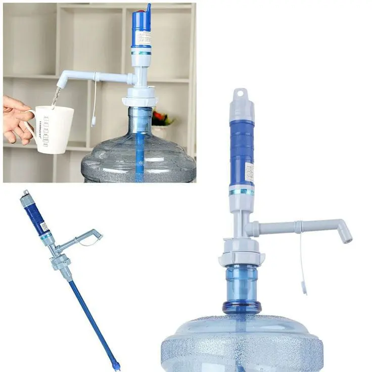 Pompa Galon Baterai Praktis Water Pump Warna Ungu