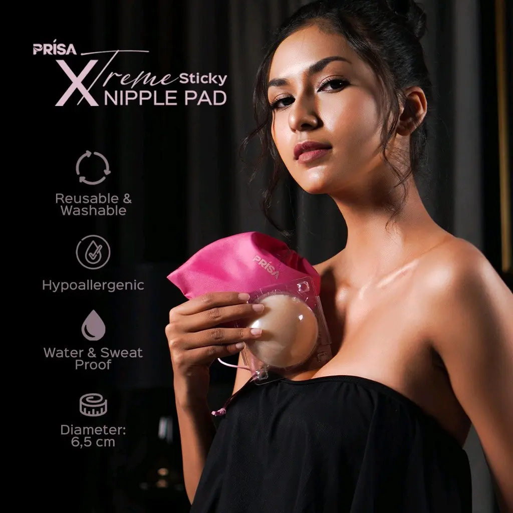 PRISA XTREME STICKY NIPPLE PAD ORIGINAL (PRIVASI / COD / READYSTOCK)