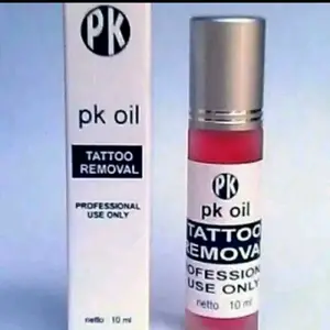 pk oil penghapus tatto penghilang tato permanen sulam alis aman tanpa efek samping.