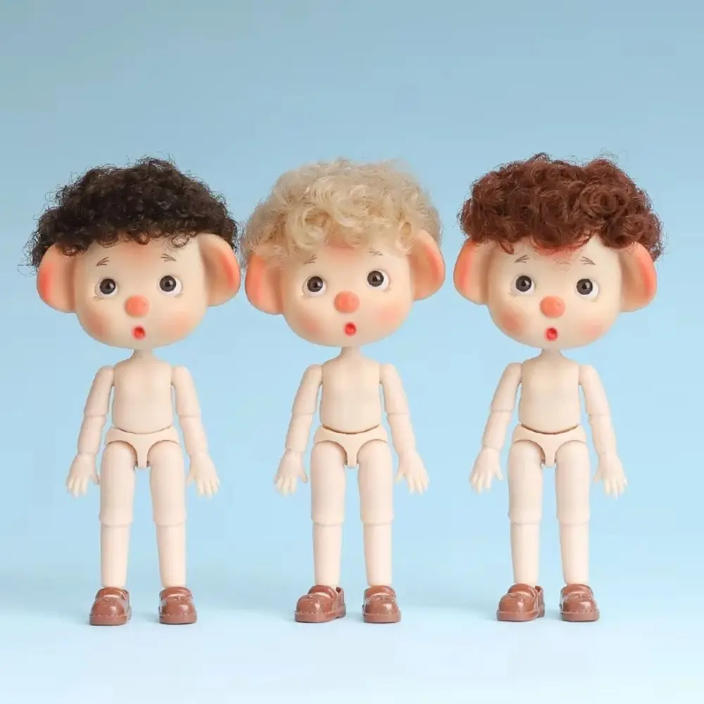 Búp Bê Bỏ Túi Bjd, Đẹp, 1 / 12 BJD, Có Khớp Có Thể Di Chuyển, Thân Và Đầu Lợn, Nude, Đồ Chơi Búp Bê Có Khớp 12 Bóng, Đầu Búp Bê 3D Có Tóc, Thích Hợp Cho Trẻ Em, Có Thể Tái Sử Dụng