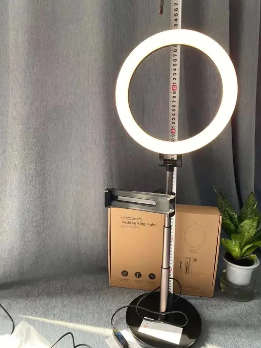 Đèn Livestream Yoozon ( thương hiệu Đức ) – dùng được cả iPad Phụ Kiện Selfie Led Kem 0